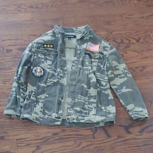 Ashley Manson camo jacket